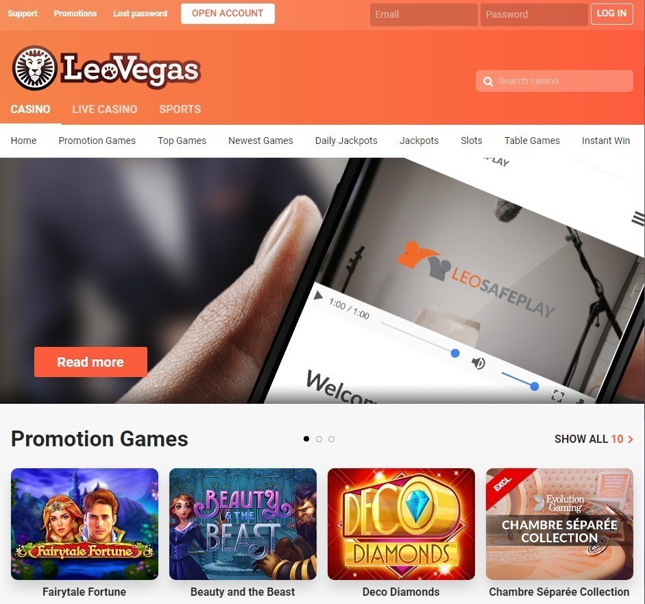 Leo Vegas casino