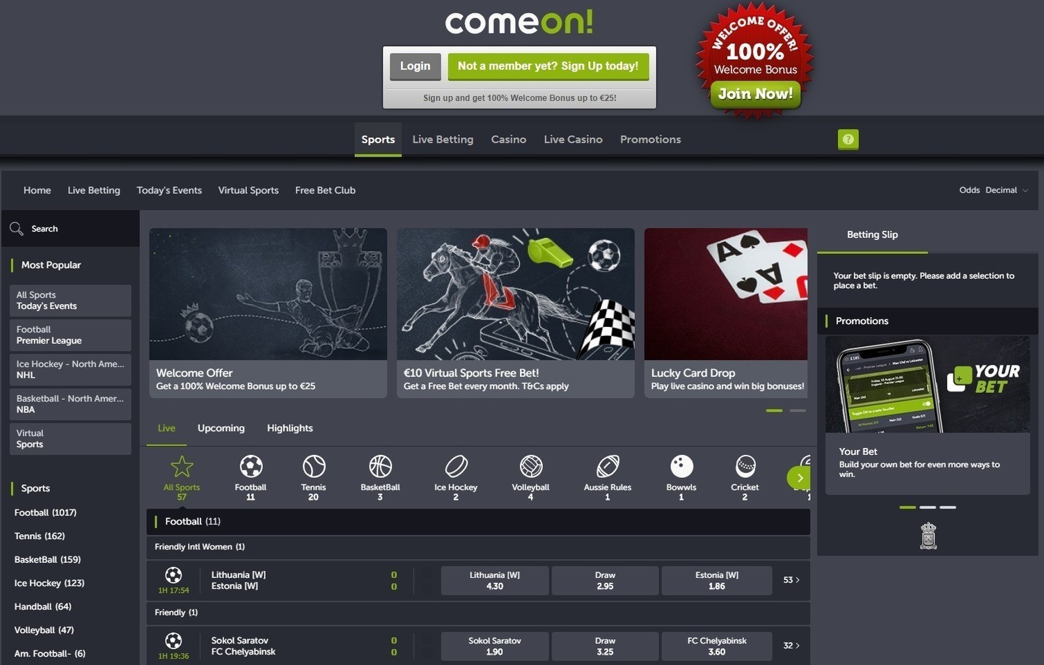 ComeOn Casino