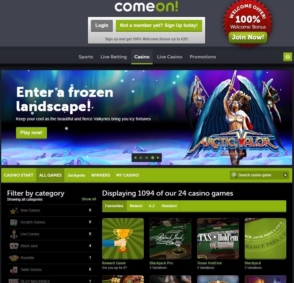 ComeOn Casino