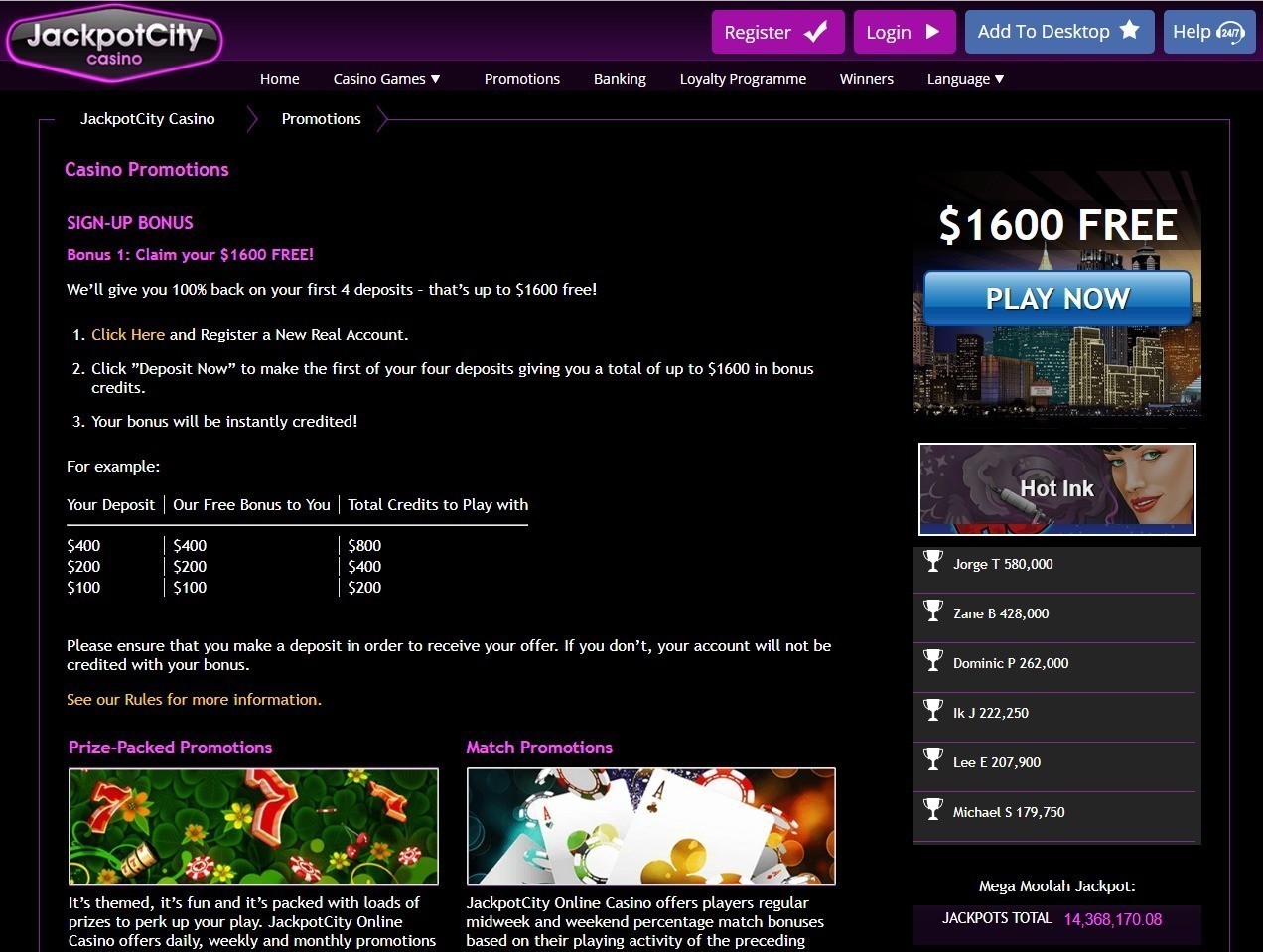 Jackpot City Casino