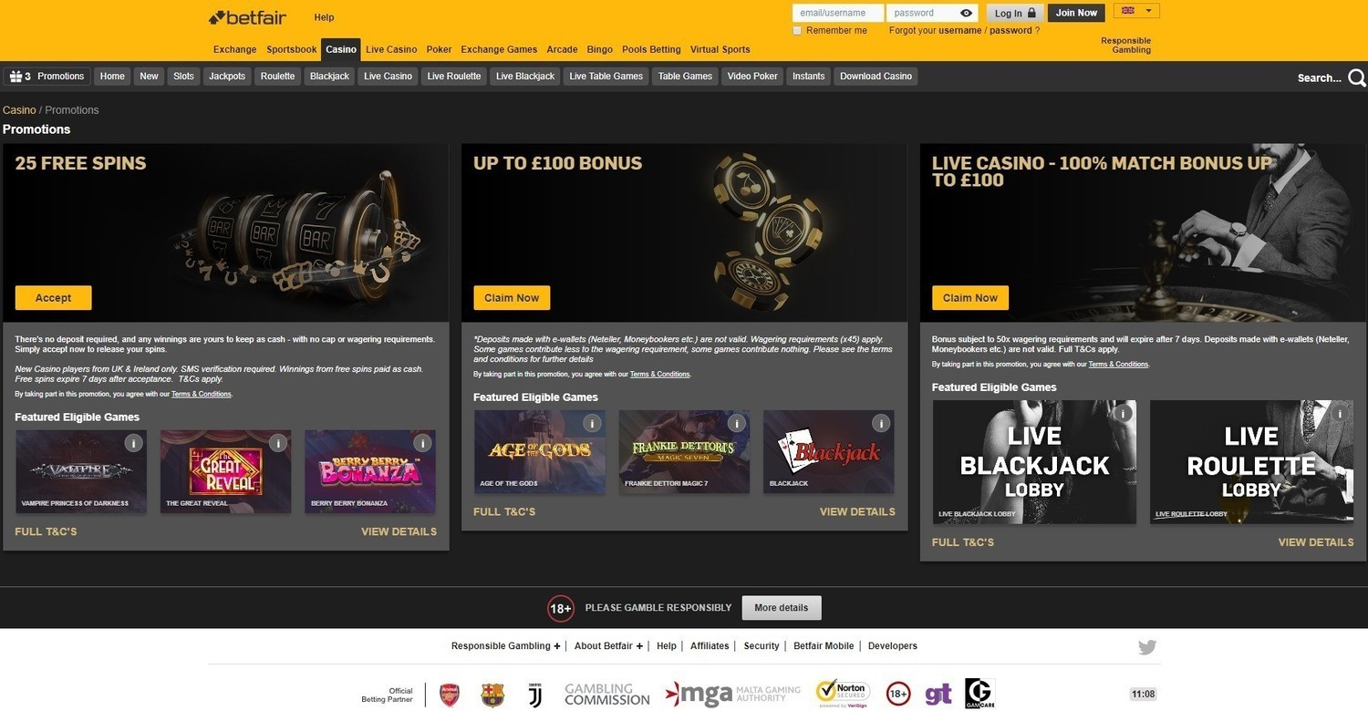 Betfair Casino