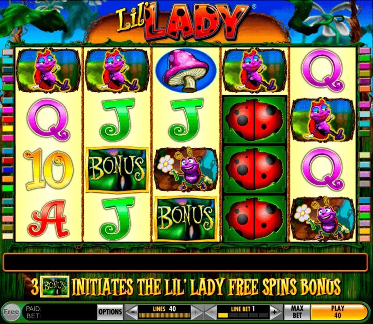 Gambling slots Lil Lady
